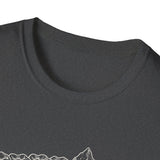 Surreal Dental Hygienist Shirt, Teeth to Mountains Illusion Art Tee, RDH Gift, Dental Hygiene Tee