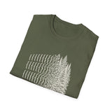 Surreal Software Engineer Shirt, Code to Forest Illusion Art Tee, Programmer Gift, Software Developer Tee, Coder Gift