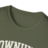 Downhill Is Also Hard Shirt, Funny Hiker Shirt, Hiker Gift, Hiking Tee, Outdoor Lover Gift