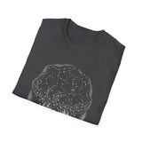 Surreal Celestial Shirt, Star Hands Illusion Art Tee, Moon Phase Tee, Mystical Witchy Gift