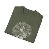 Surreal Math Teacher Shirt, Pi to Spiral Staircase Illusion Art Tee, Math Teacher Gift, Teacher Tee, Back to School Gift