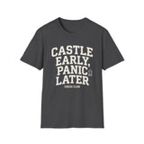 Castle Early, Panic Later Shirt, Funny Chess Club Shirt, Chess Player Gift, Chess Tee, Chess Lover Gift