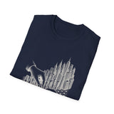 Surreal Occupational Therapy Shirt, Pegboard to City Illusion Art Tee, OT Gift, Occupational Therapist Tee