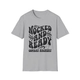 Nocked and Ready Shirt, Funny Combat Archery Shirt, Archery Gift, Archer Tee, Combat Archery Gift