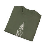 Surreal Christmas Shirt, Christmas Tree Candle Illusion Art Tee, Christmas Gift, Winter Holiday Tee
