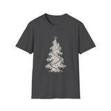 Surreal Christmas Shirt, Christmas Tree Staircase Illusion Art Tee, Christmas Gift, Winter Holiday Tee