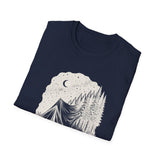 Surreal Camper Shirt, Tent to Pine Forest Illusion Art Tee, Camper Gift, Camping Tee, Outdoor Lover Gift
