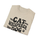 Cat Whisperer, Dog Hugger Shirt, Funny Vet Tech Shirt, Vet Tech Gift, Veterinary Technician Tee, Vet Clinic Gift
