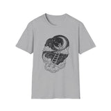 Surreal Space Shirt, Painting the Stars Illusion Art Tee, Astronomy Tee, Space Lover Gift