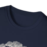 Surreal Forest Shirt, Mirror Tree Illusion Art Tee, Wildlife Nature Tee, Outdoor Lover Gift