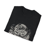 Surreal Christmas Shirt, Snow Globe Village Illusion Art Tee, Christmas Gift, Winter Holiday Tee