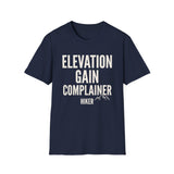 Elevation Gain Complainer Shirt, Funny Hiker Shirt, Hiker Gift, Hiking Tee, Outdoor Lover Gift