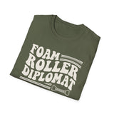 Foam Roller Diplomat Shirt, Funny Physical Therapy Shirt, PT Gift, Physical Therapist Tee, Rehab Team Gift