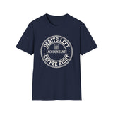 Debits Left, Coffee Right Shirt, Funny Accountant Shirt, Accountant Gift, CPA Tee, Tax Season Gift