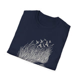 Surreal Dental Hygienist Shirt, Toothbrush to Meadow Illusion Art Tee, RDH Gift, Dental Hygiene Tee