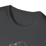 Surreal Fantasy Shirt, Lantern Ladder Cloud Illusion Art Tee, Whimsical Dreamer Tee, Fantasy Lover Gift
