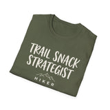 Trail Snack Strategist Shirt, Funny Hiker Shirt, Hiker Gift, Hiking Tee, Outdoor Lover Gift