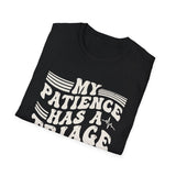 My Patience Has a Triage Level Shirt, Funny ER Nurse Shirt, ER Nurse Gift, Emergency Nurse Tee, Nurse Week Gift