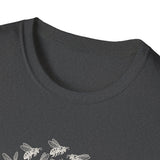 Surreal Beekeeper Shirt, Bees to Flowers Illusion Art Tee, Beekeeping Gift, Beekeeper Tee, Honey Lover Gift