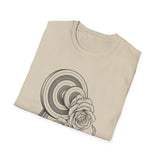 Surreal Combat Archery Shirt, Target to Flower Illusion Art Tee, Archery Gift, Archer Tee, Combat Archery Gift
