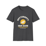 Butterbutt Fan Club Shirt, Yellow Rumped Warbler Tee, Funny Birding Shirt, Bird Watcher Gift, Warbler Birder T-Shirt