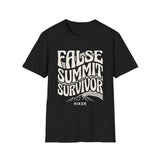 False Summit Survivor Shirt, Funny Hiker Shirt, Hiker Gift, Hiking Tee, Outdoor Lover Gift