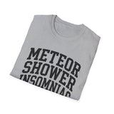 Meteor Shower Insomniac Shirt, Funny Amateur Astronomer Shirt, Astronomy Gift, Stargazing Tee, Space Lover Gift