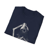 Surreal Fantasy Shirt, Desk Lamp Sun Illusion Art Tee, Whimsical Dreamer Tee, Fantasy Lover Gift
