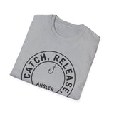 Catch, Release, Repeat Shirt, Funny Angler Shirt, Fishing Gift, Angler Tee, Fisherman Gift