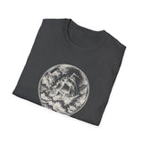 Surreal Ocean Shirt, Ship in a Light Bulb Illusion Art Tee, Sailing Tee, Ocean Lover Gift