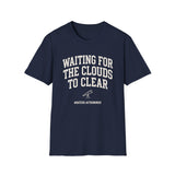 Waiting for the Clouds to Clear Shirt, Funny Amateur Astronomer Shirt, Astronomy Gift, Stargazing Tee, Space Lover Gift