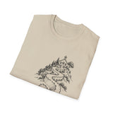 Surreal Teacher Shirt, Pencil Road Schoolhouse Illusion Art Tee, Teacher Gift, Vintage Engraving Tee