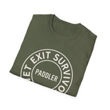 Wet Exit Survivor Shirt, Funny Paddler Shirt, Kayaker Gift, Paddling Tee, Lake Life Gift