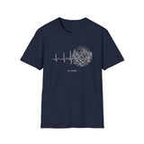 Surreal ICU Nurse Shirt, Monitor to Mountains Illusion Art Tee, ICU Nurse Gift, Critical Care Nurse Tee, Nurse Week Gift
