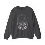 Surreal Celestial Sweatshirt, Star Hands Illusion Art Crewneck, Moon Phase Tee, Mystical Witchy Gift