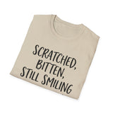 Scratched, Bitten, Still Smiling Shirt, Funny Vet Tech Shirt, Vet Tech Gift, Veterinary Technician Tee, Vet Clinic Gift
