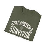 STAT Portable Survivor Shirt, Funny X-Ray Tech Shirt, Radiology Tech Gift, Rad Tech Week Tee, Radiologic Technologist