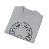 My Dice Hate Me Shirt, Funny Game Master Shirt, Tabletop Gamer Gift, RPG Tee, Game Night Gift