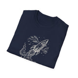 Surreal Vegetable Gardener Shirt, Carrot to Rocket Illusion Art Tee, Gardener Gift, Gardening Tee, Vegetable Garden Gift