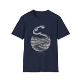 Surreal 911 Dispatcher Shirt, Phone Cord to River Illusion Art Tee, Dispatcher Gift, 911 Dispatcher Tee, Telecommunicator Gift