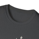 Surreal Teacher Shirt, Pencil Road Schoolhouse Illusion Art Tee, Teacher Gift, Vintage Engraving Tee