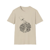Surreal Garden Shirt, Seed Packet Forest Illusion Art Tee, Gardener Gift, Botanical Plant Tee