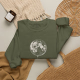 Surreal Celestial Sweatshirt, Moon Balloon Illusion Art Crewneck, Moon Phase Tee, Mystical Witchy Gift