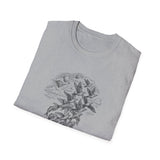 Surreal Ocean Shirt, Fish to Birds Illusion Art Tee, Whale Sea Life Tee, Beach Lover Gift