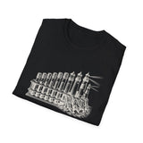 Surreal Phlebotomist Shirt, Tubes to Lighthouses Illusion Art Tee, Phlebotomy Gift, Lab Week Tee