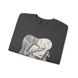 Surreal Bookish Sweatshirt, Endless Library Illusion Art Crewneck, Book Lover Gift, Reader Tee, Dark Academia Shirt
