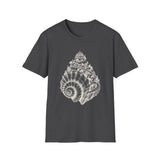 Surreal Ocean Shirt, Seashell City Illusion Art Tee, Sailing Tee, Ocean Lover Gift
