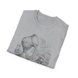Surreal Science Teacher Shirt, Beaker to Sea Illusion Art Tee, Science Teacher Gift, Teacher Tee, Back to School Gift
