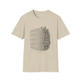Surreal Software Engineer Shirt, Code to Forest Illusion Art Tee, Programmer Gift, Software Developer Tee, Coder Gift