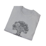 Surreal Forest Shirt, Mirror Tree Illusion Art Tee, Wildlife Nature Tee, Outdoor Lover Gift